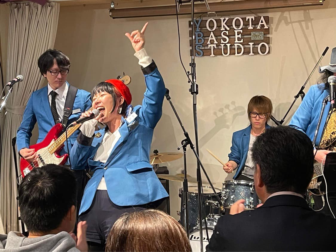 YOKOTA BASE STUDIOマンスリーライブに出演しました！